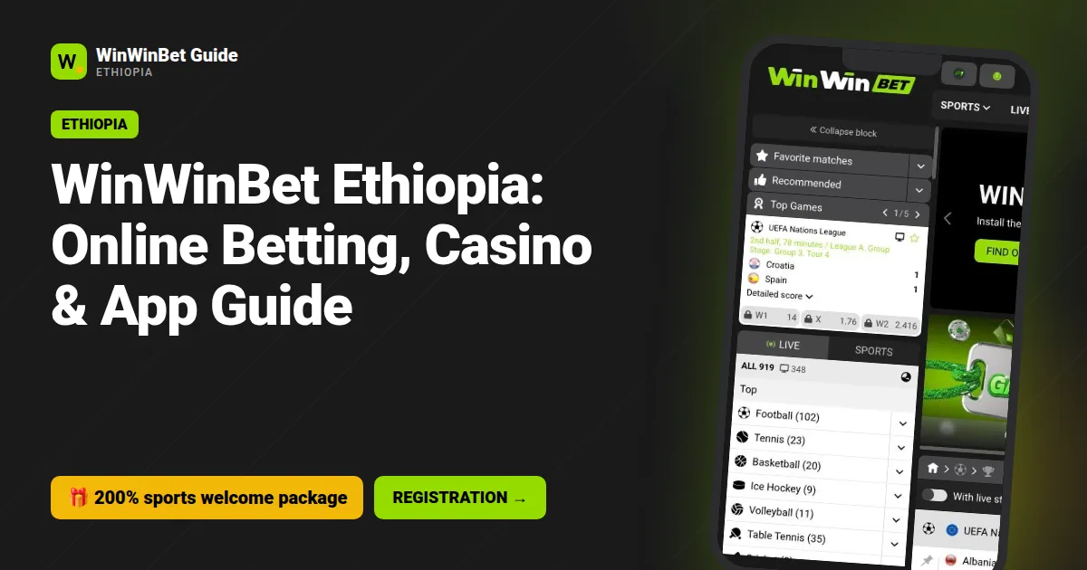 WinWinBet Ethiopia: Online Betting, Casino & App Guide